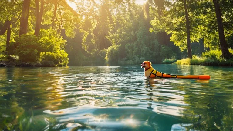 Atividades aquáticas ideais para cães que amam nadar no verão