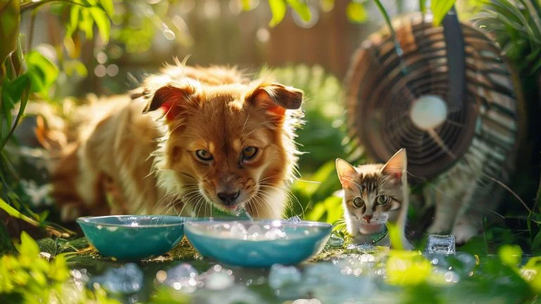 Hidratação ideal para pets: cuidados essenciais no calor intenso