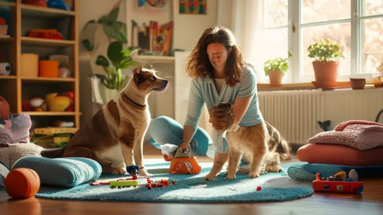 Adestramento e cuidados para um lar seguro e feliz com seu pet