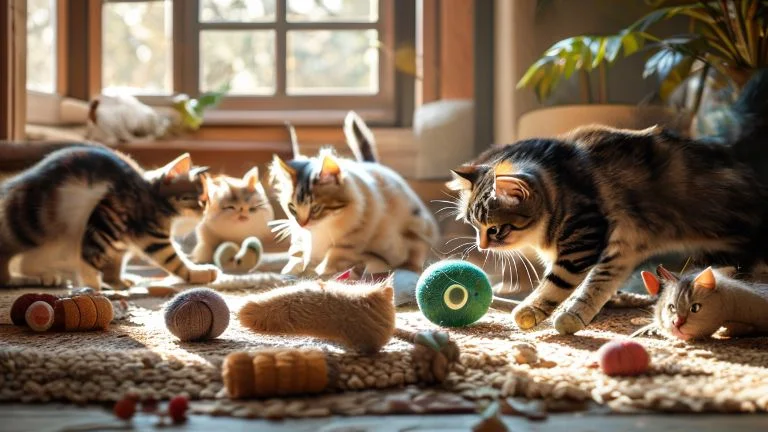 Brinquedos para Gatos que Estimulam o Instinto de Caça Natural