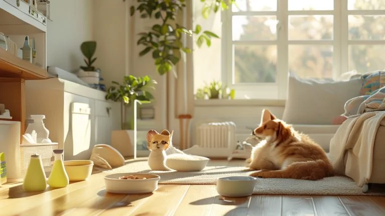 Como manter o ambiente do pet limpo e seguro para toda a família