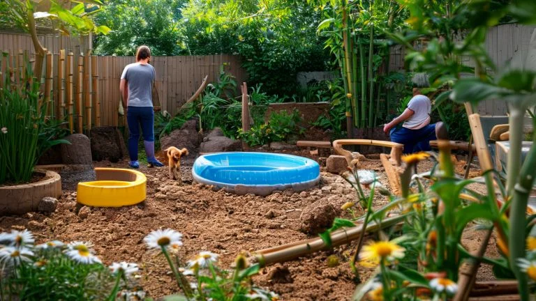 Brincadeiras seguras de jardinagem para cães curiosos e felizes