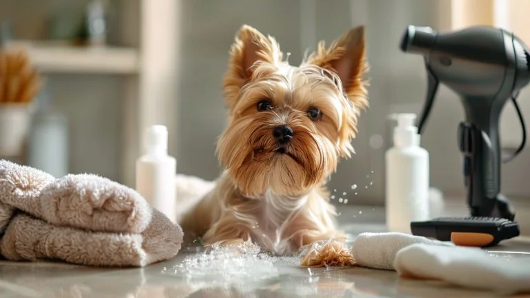 Como montar a rotina ideal de higiene e banho para cães pequenos
