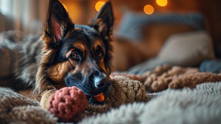 Como brinquedos de mastigar ajudam cães a aliviar o estresse